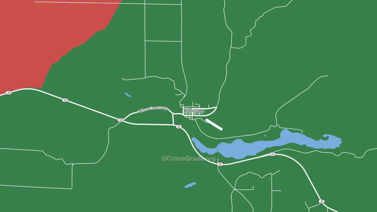98860, WA Map of Theft Rates