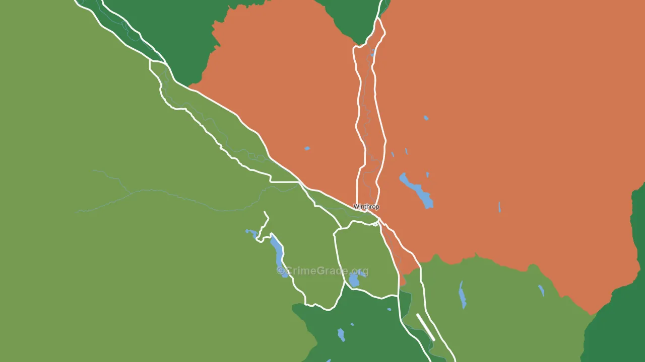 98862, WA Map of Theft Rates