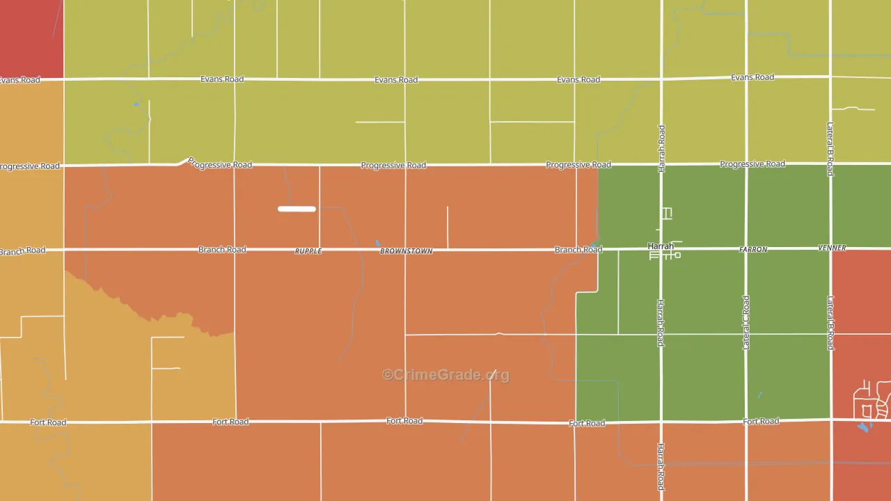 98933, WA Map of Theft Rates