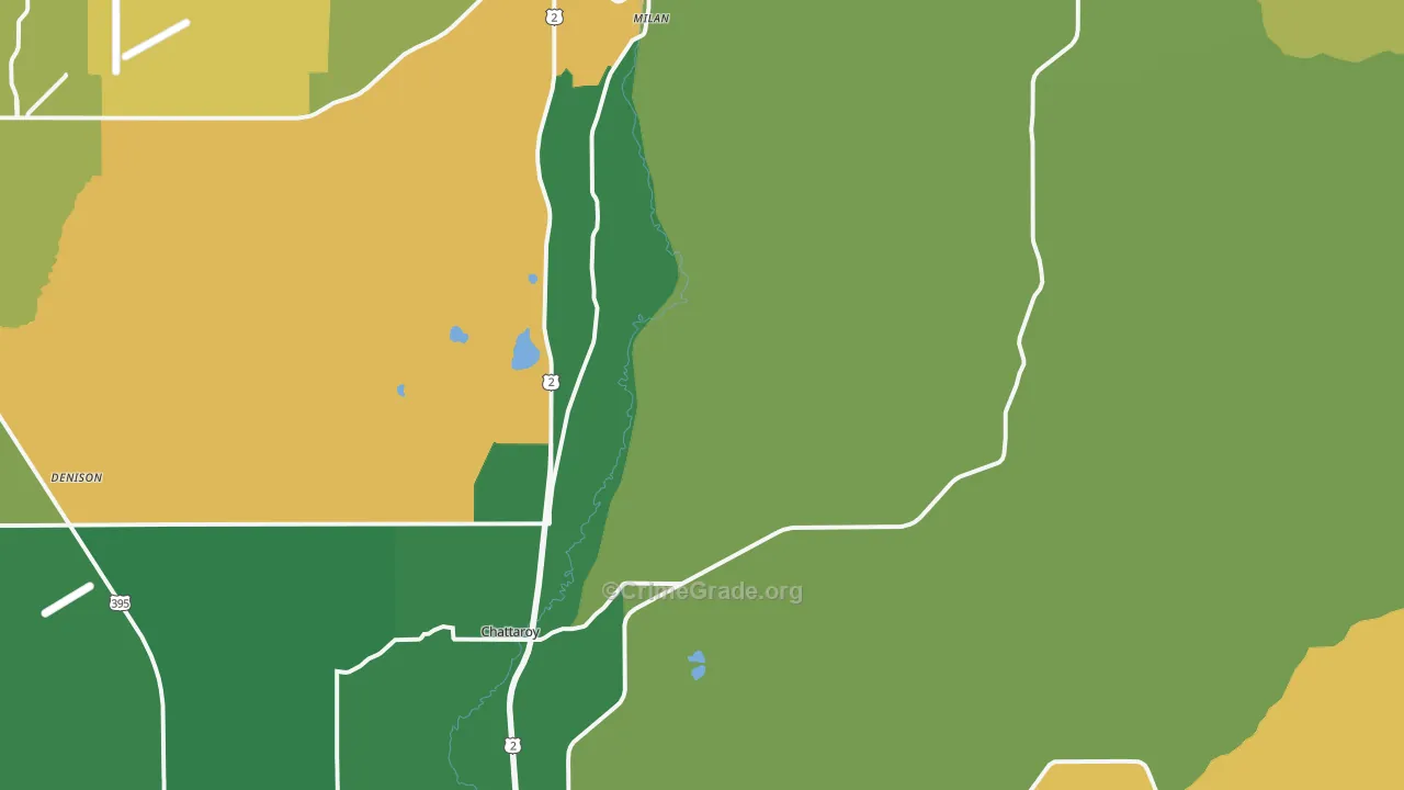 99003, WA Map of Theft Rates