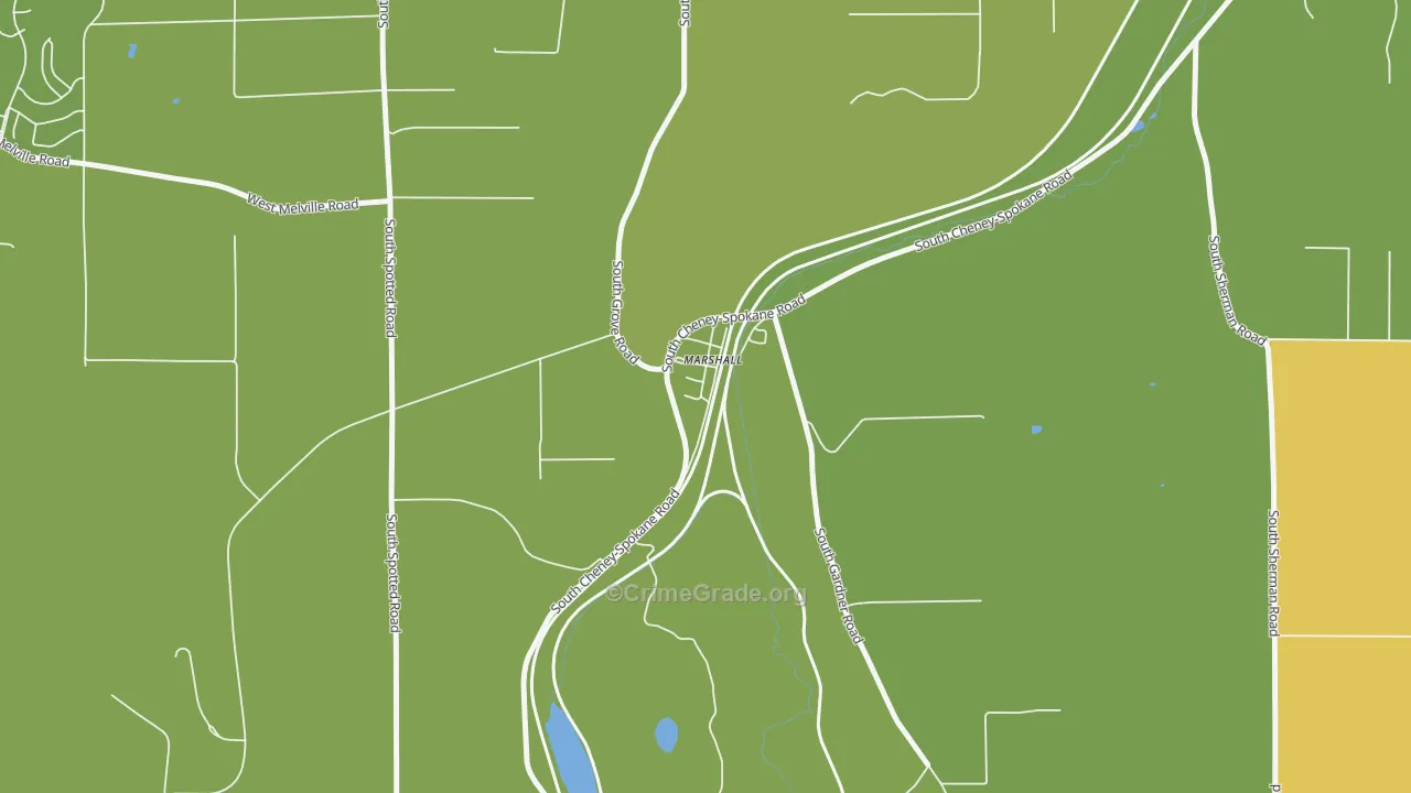 99020, WA Map of Theft Rates