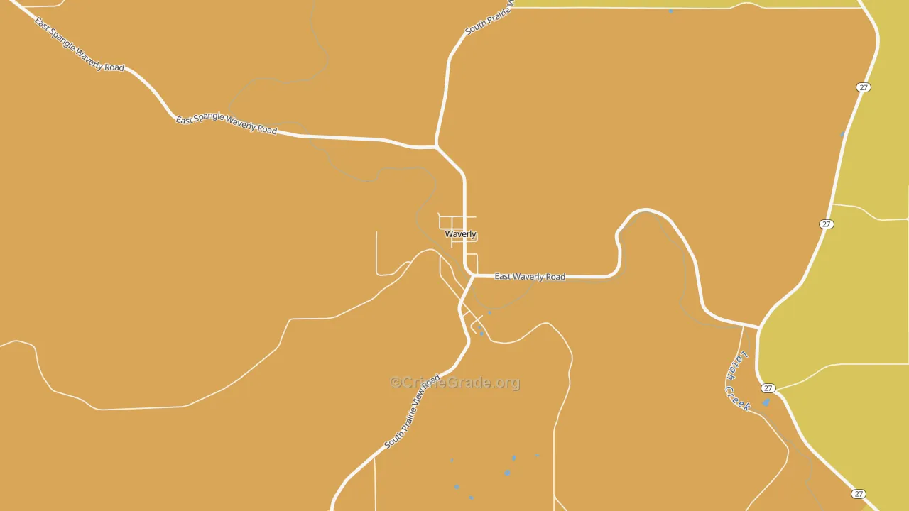 99039, WA Map of Theft Rates