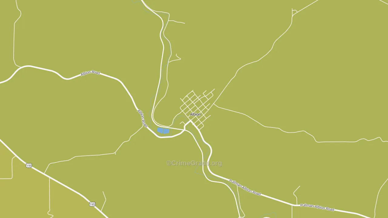 99102, WA Map of Theft Rates