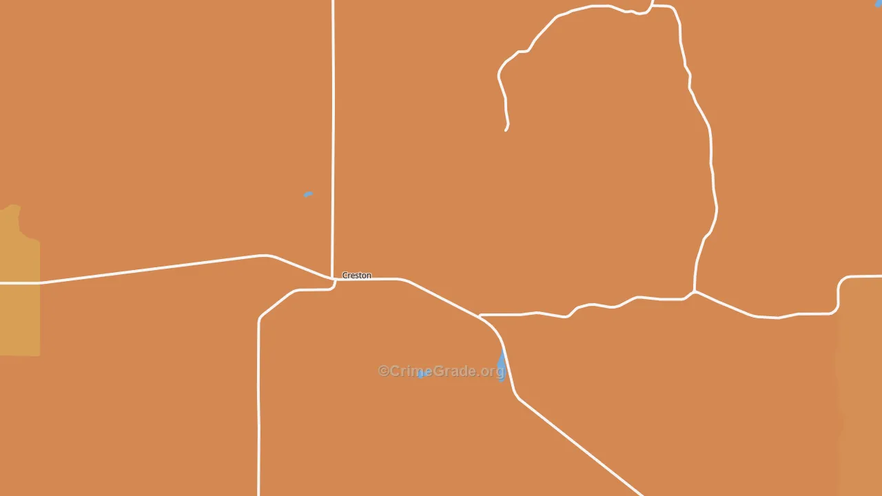 99117, WA Map of Theft Rates