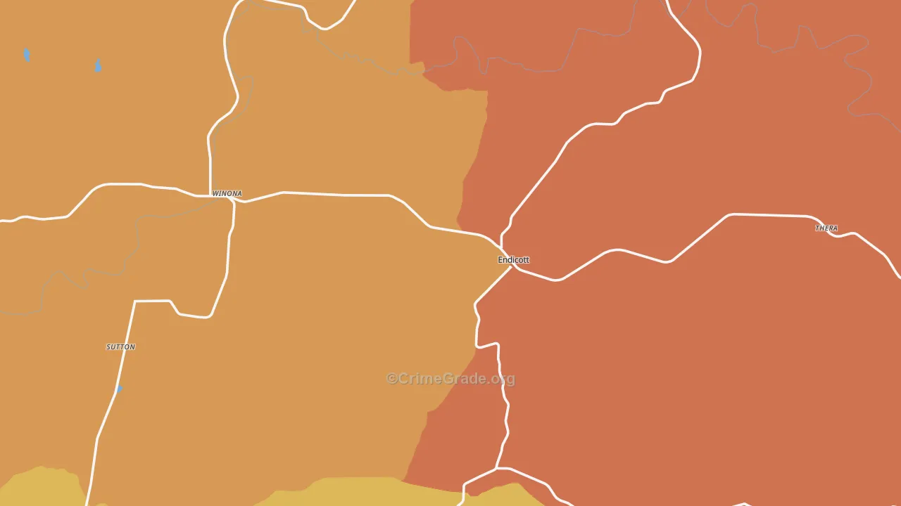 99125, WA Map of Theft Rates