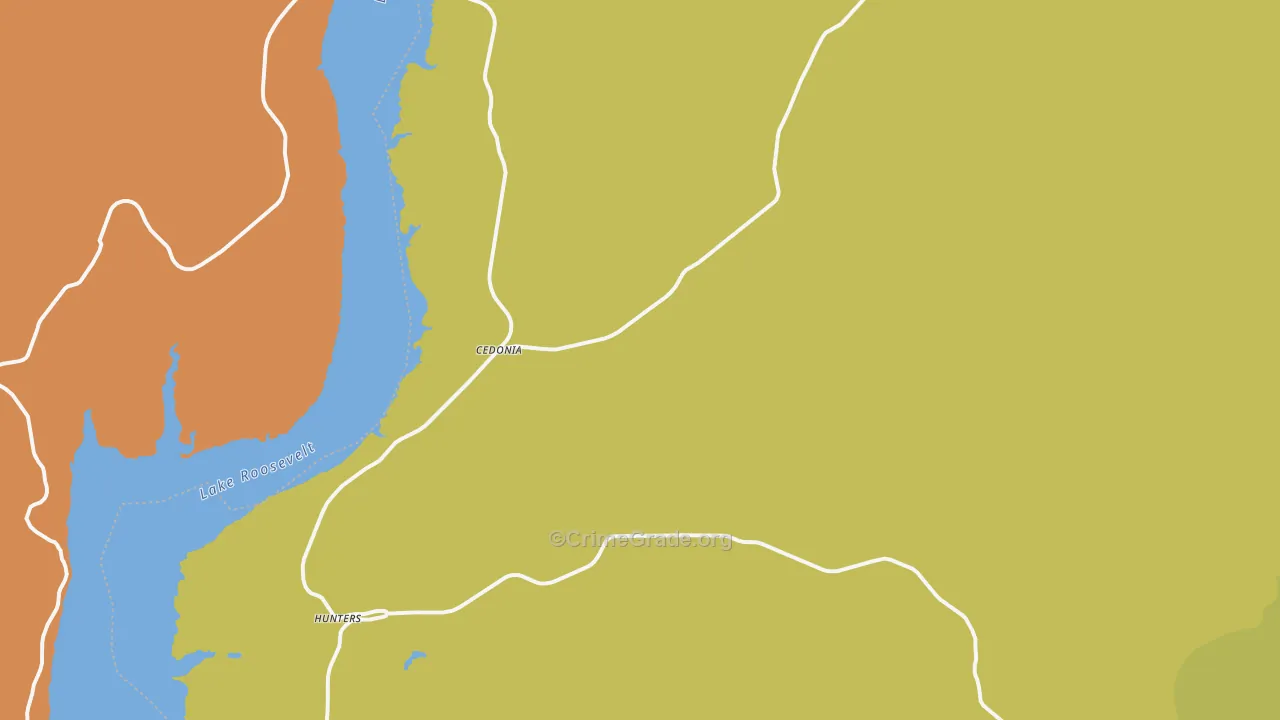 99137, WA Map of Theft Rates