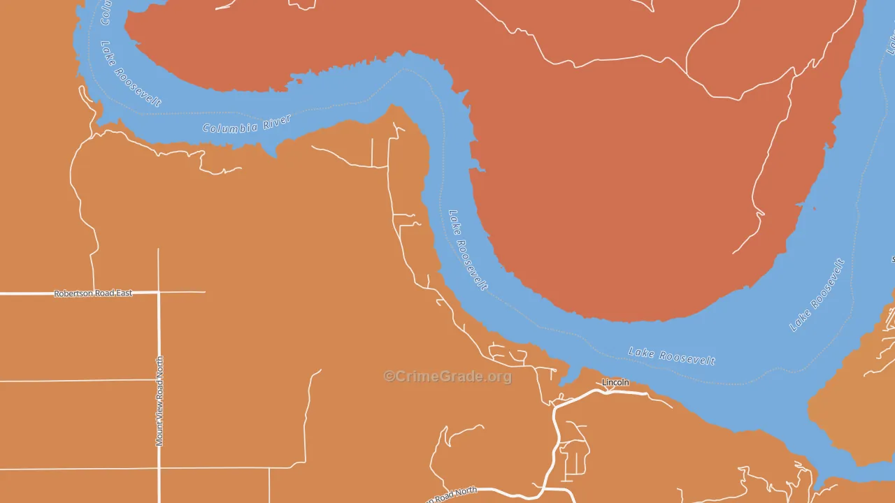 99147, WA Map of Theft Rates