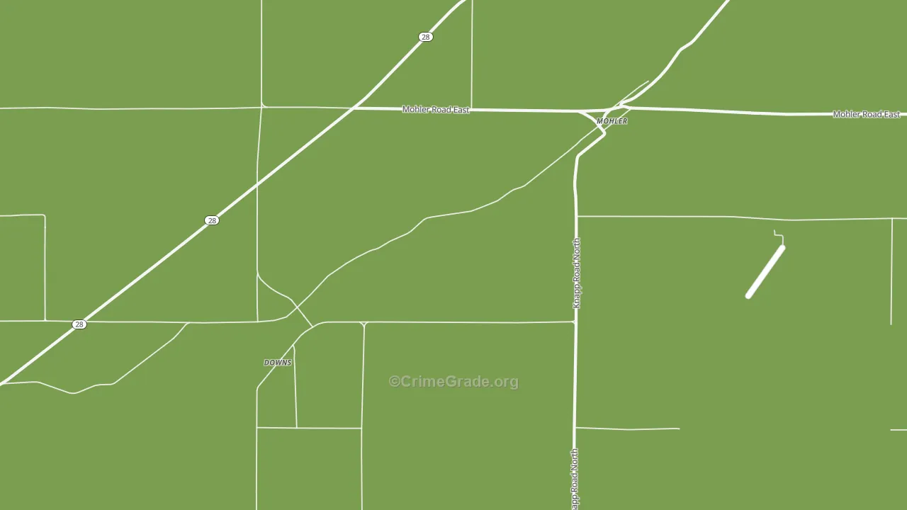 99154, WA Map of Theft Rates