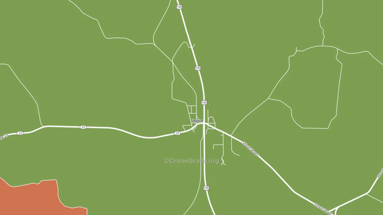 99174, WA Map of Theft Rates