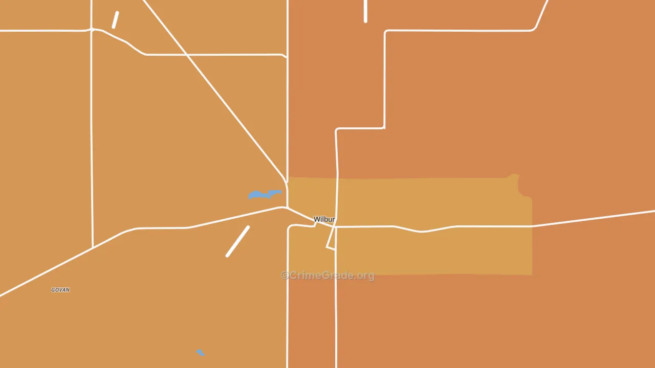 99185, WA Map of Theft Rates