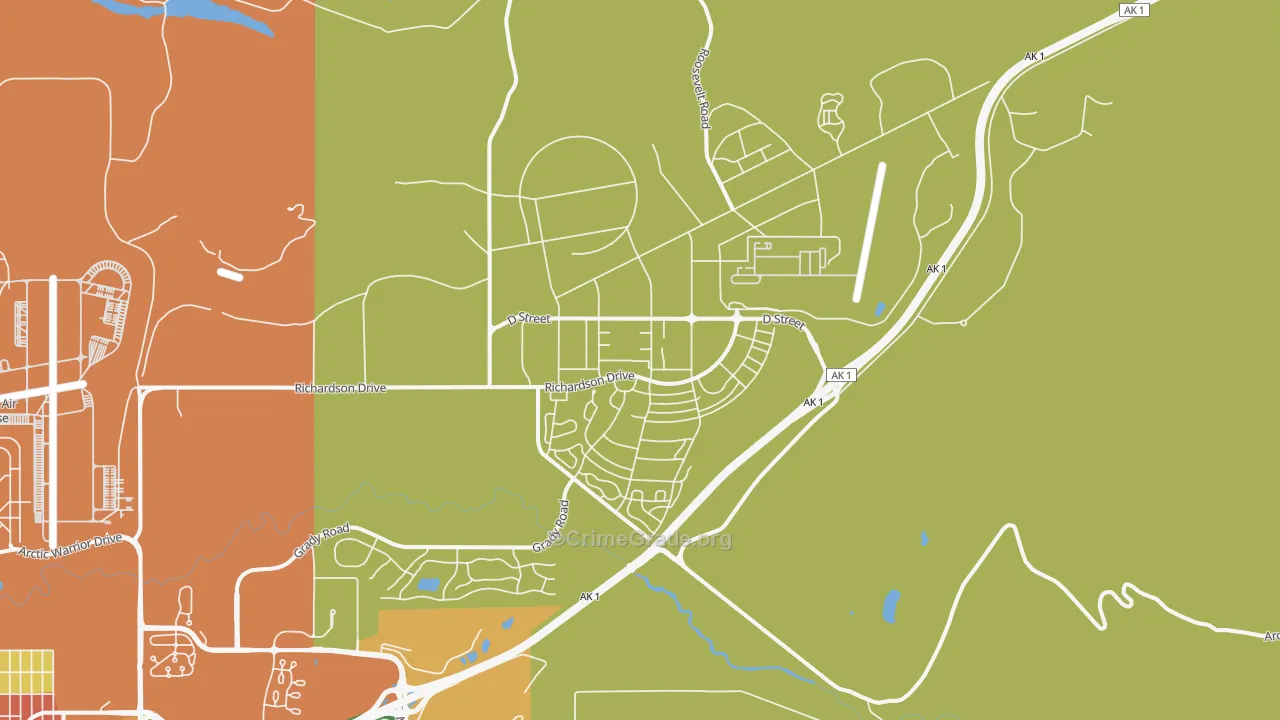 99505, AK Map of Theft Rates