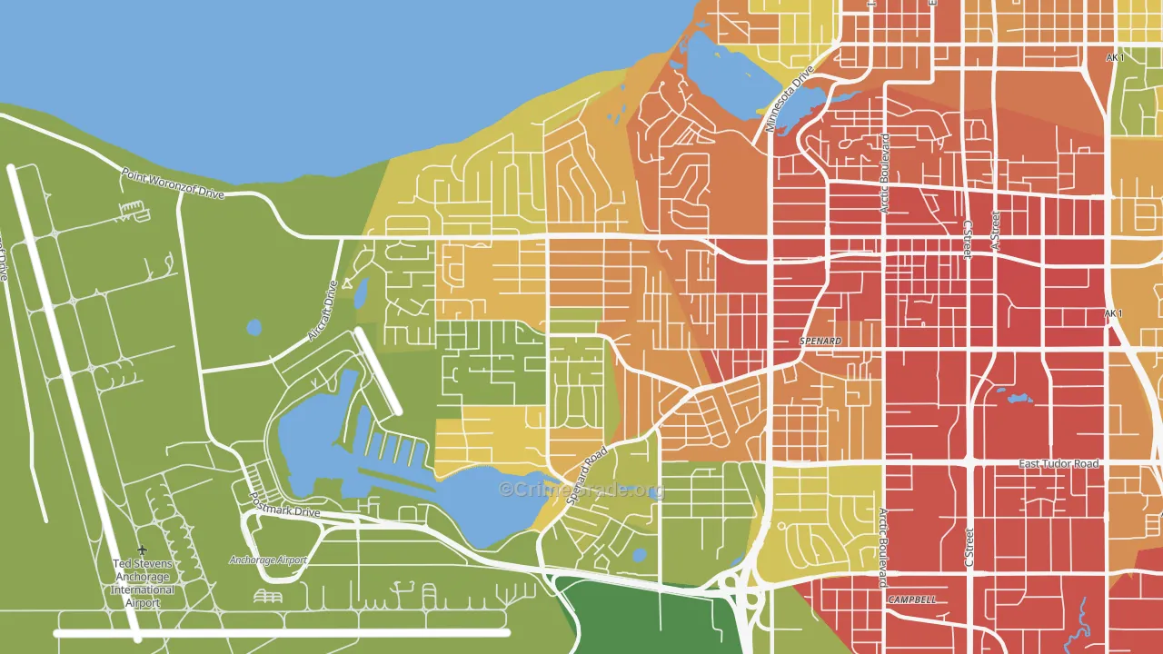 99517, AK Map of Theft Rates
