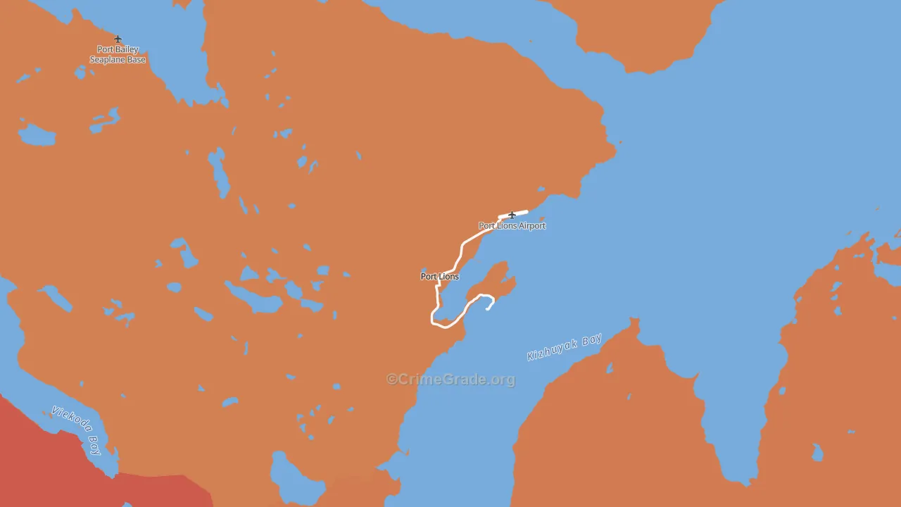99550, AK Map of Theft Rates