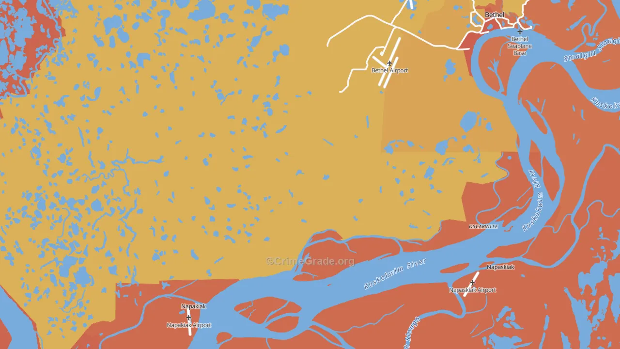99559, AK Map of Theft Rates