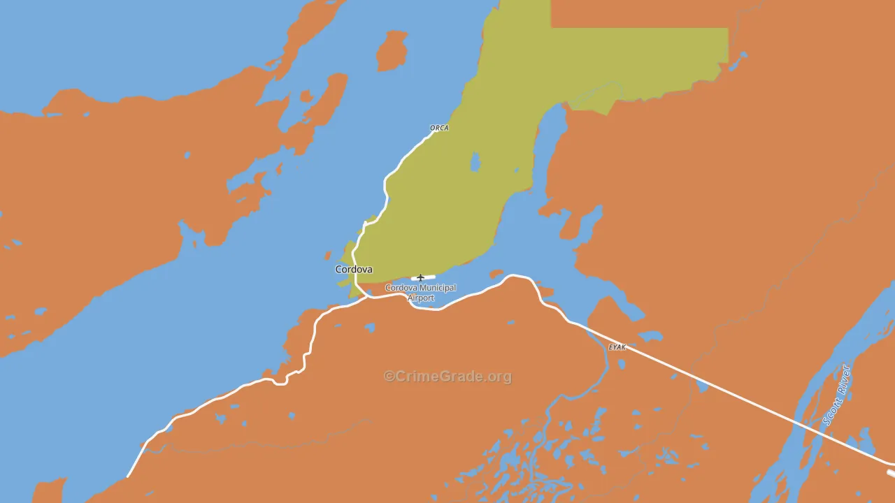 99574, AK Map of Theft Rates