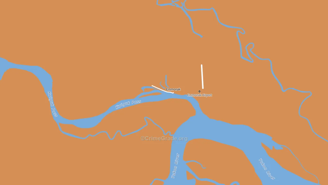 99581, AK Map of Theft Rates