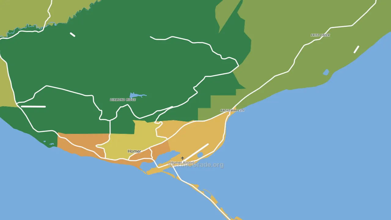 99603, AK Map of Theft Rates