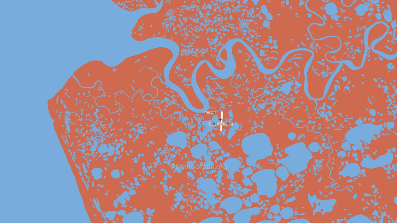 99614, AK Map of Theft Rates