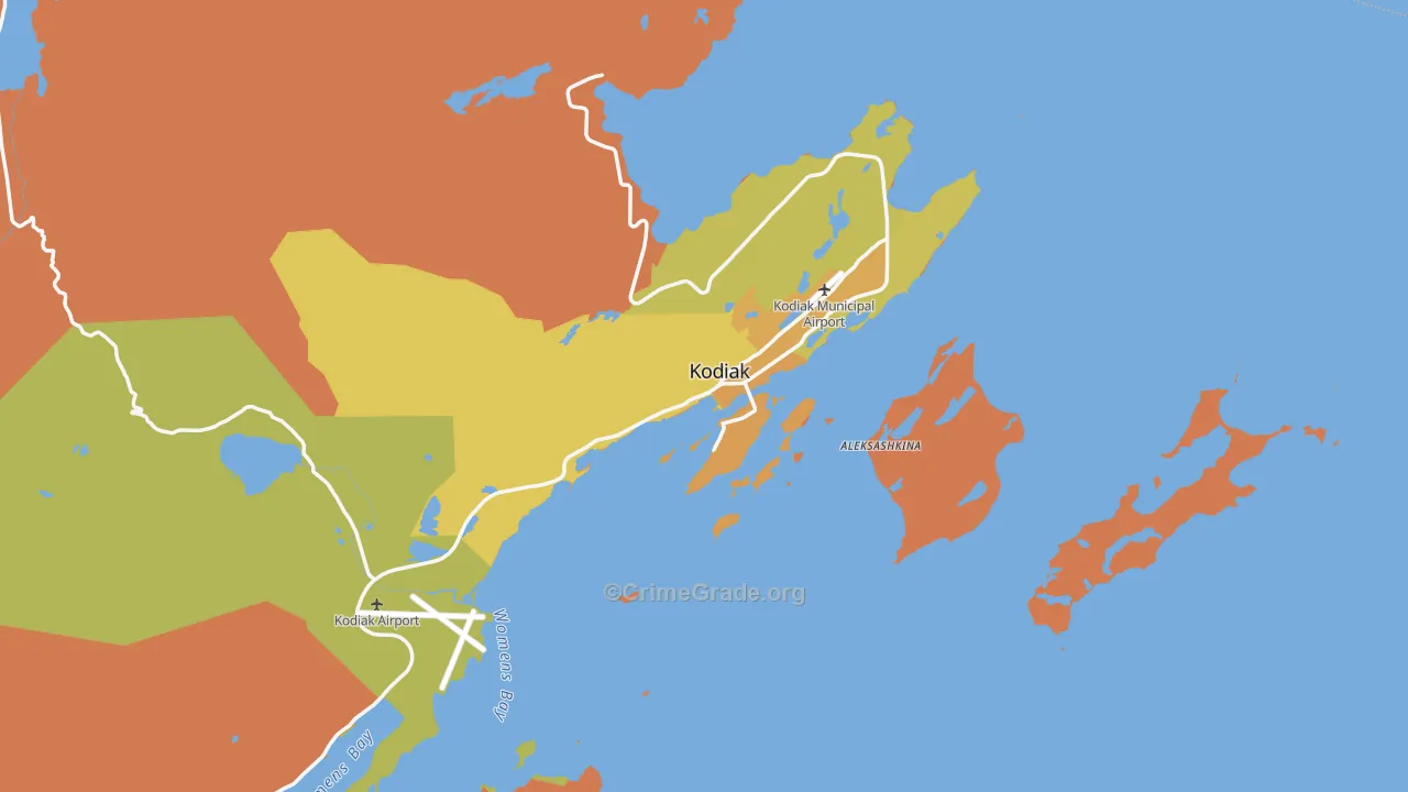 99615, AK Map of Theft Rates