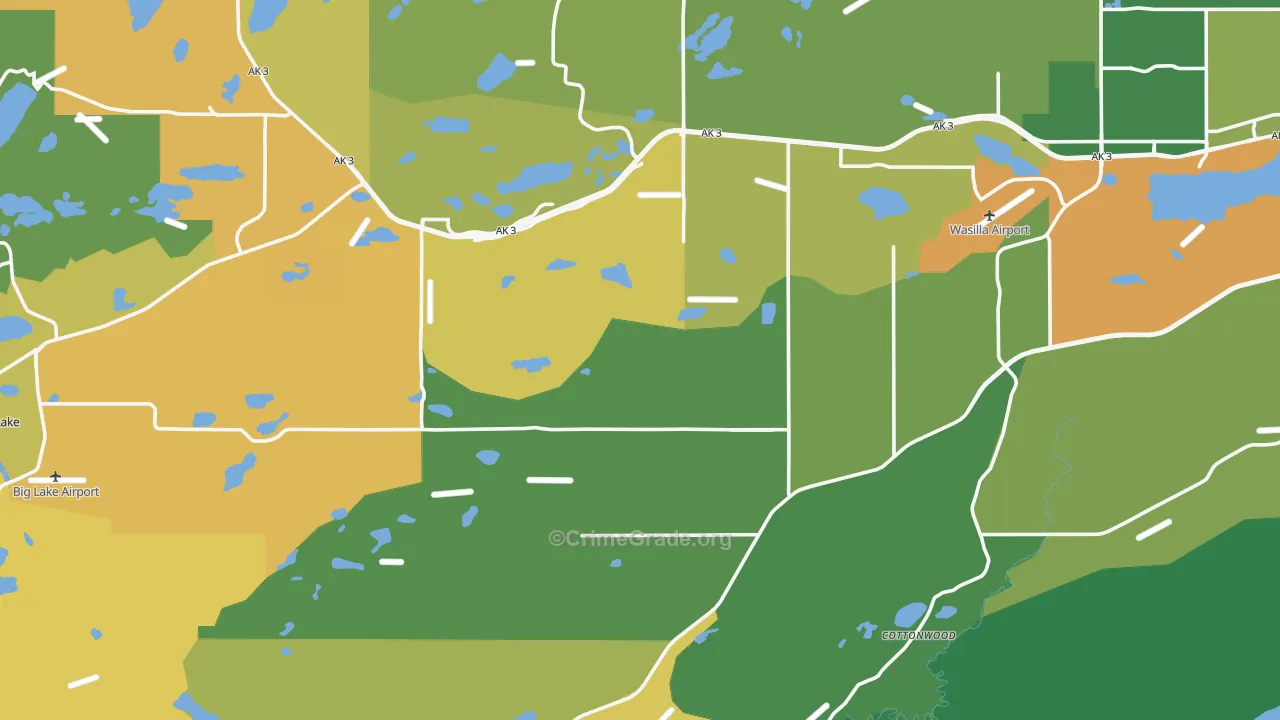 99623, AK Map of Theft Rates