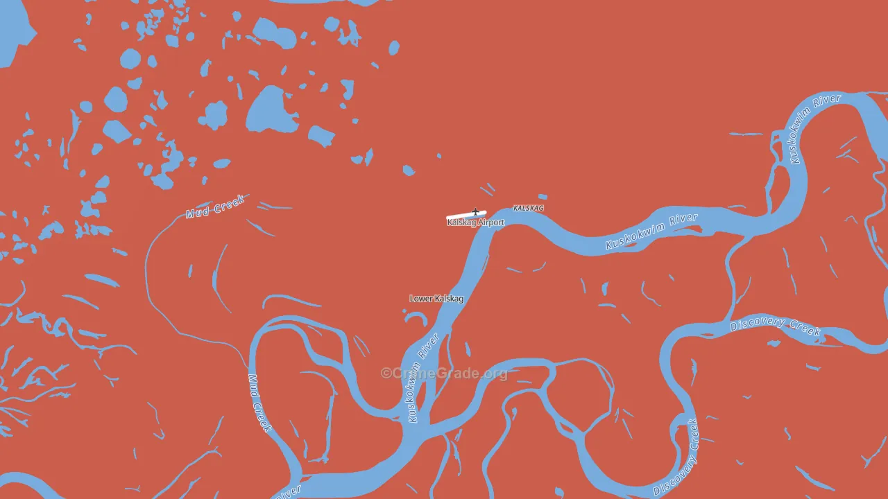 99626, AK Map of Theft Rates