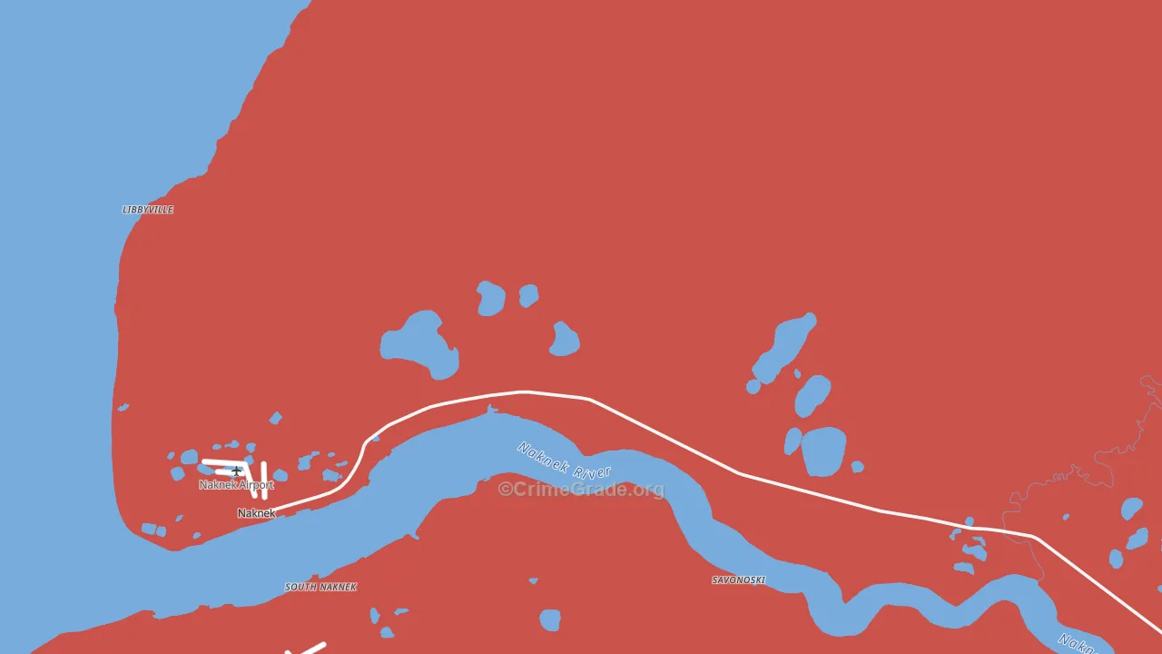 99633, AK Map of Theft Rates