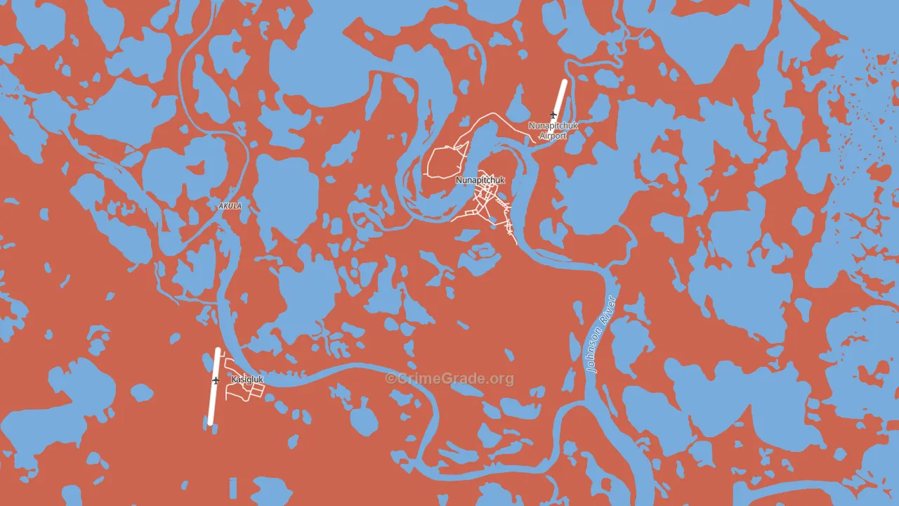 99641, AK Map of Theft Rates
