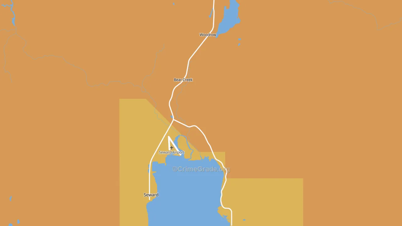 99664, AK Map of Theft Rates