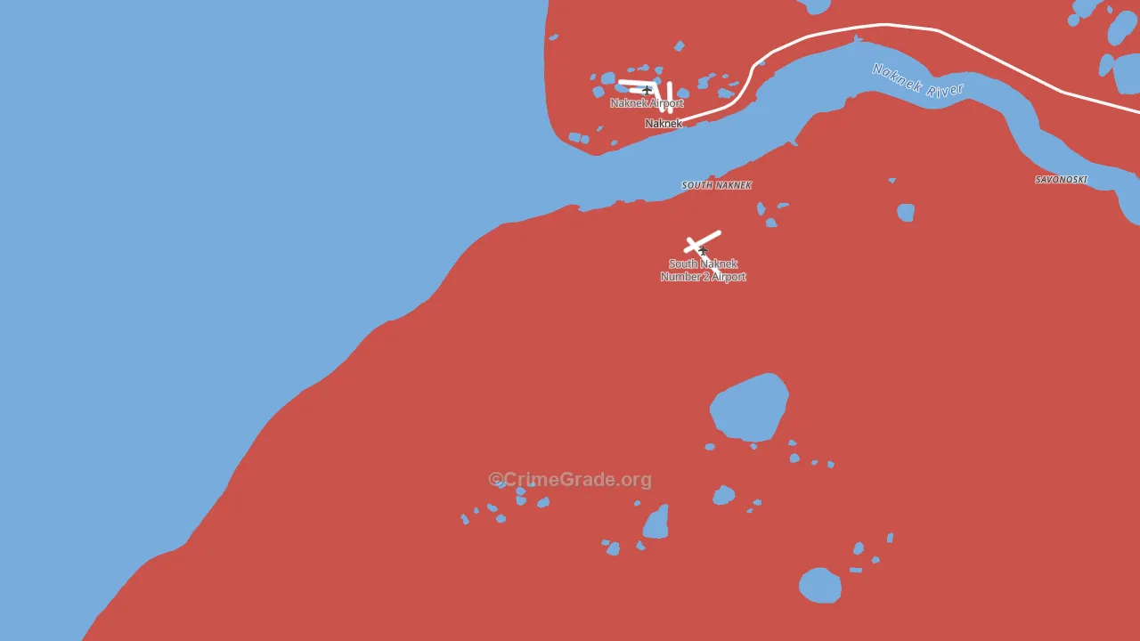 99670, AK Map of Theft Rates