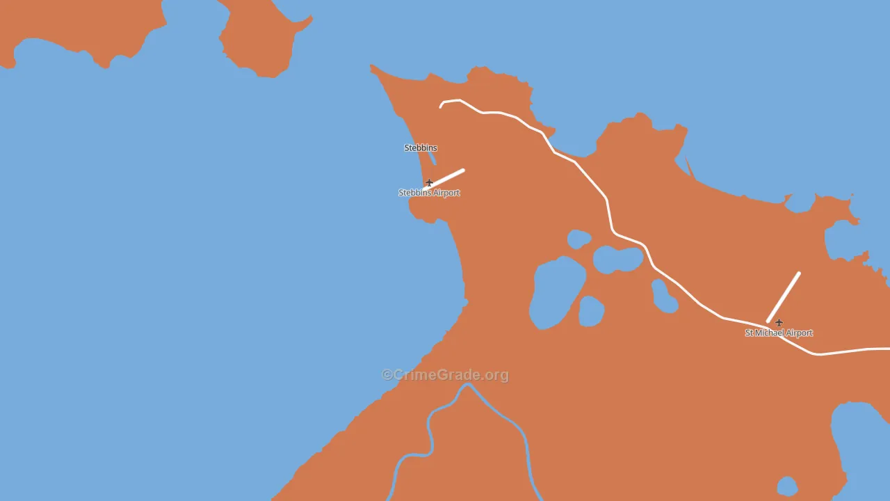 99671, AK Map of Theft Rates