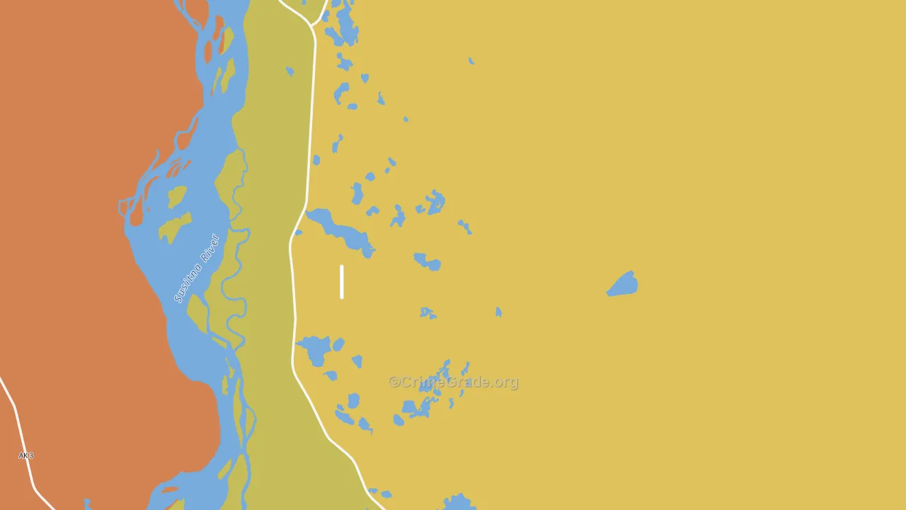99676, AK Map of Theft Rates