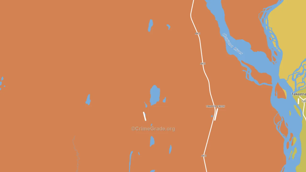 99683, AK Map of Theft Rates
