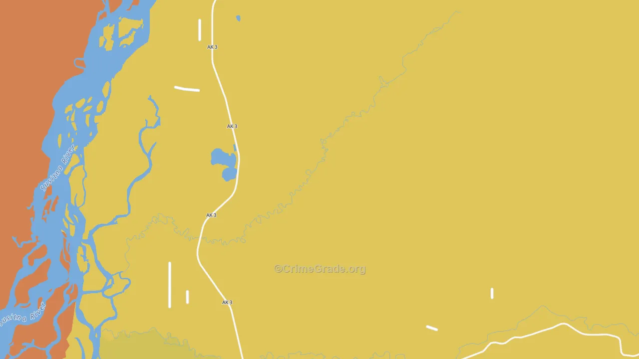 99688, AK Map of Theft Rates