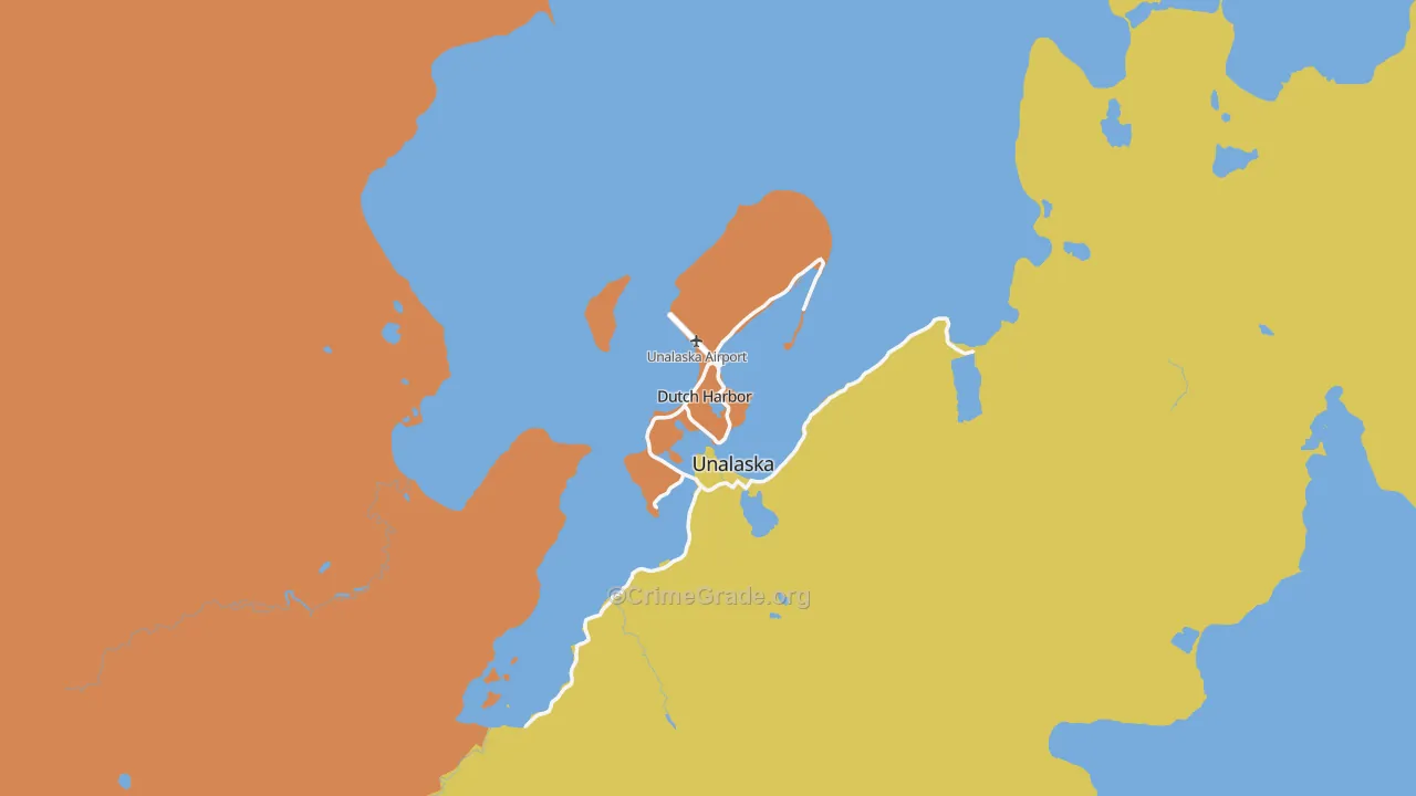 99692, AK Map of Theft Rates