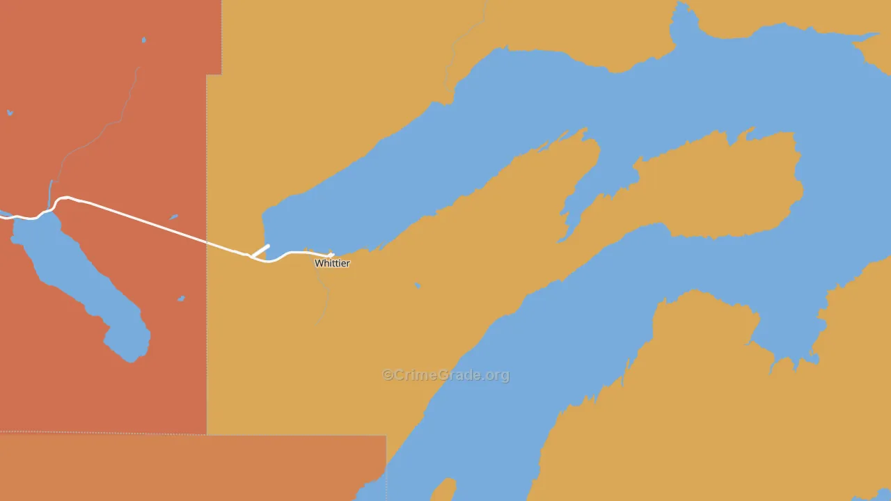 99693, AK Map of Theft Rates
