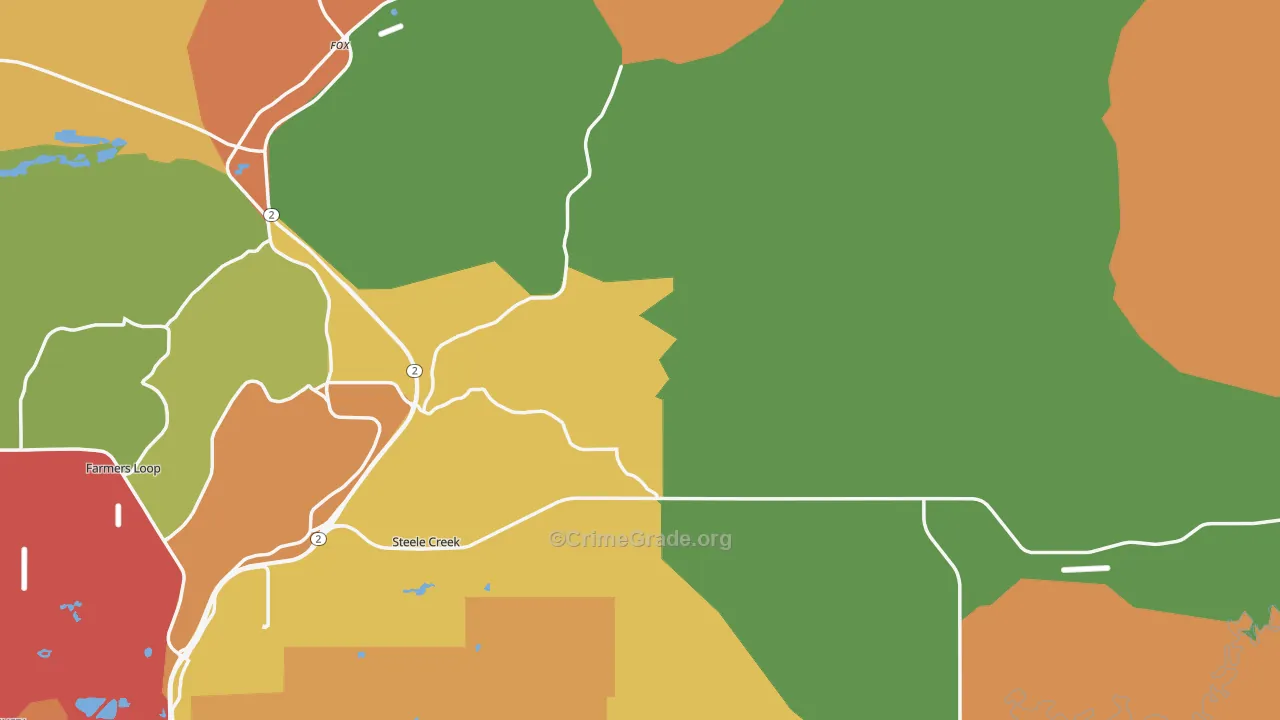 99712, AK Map of Theft Rates
