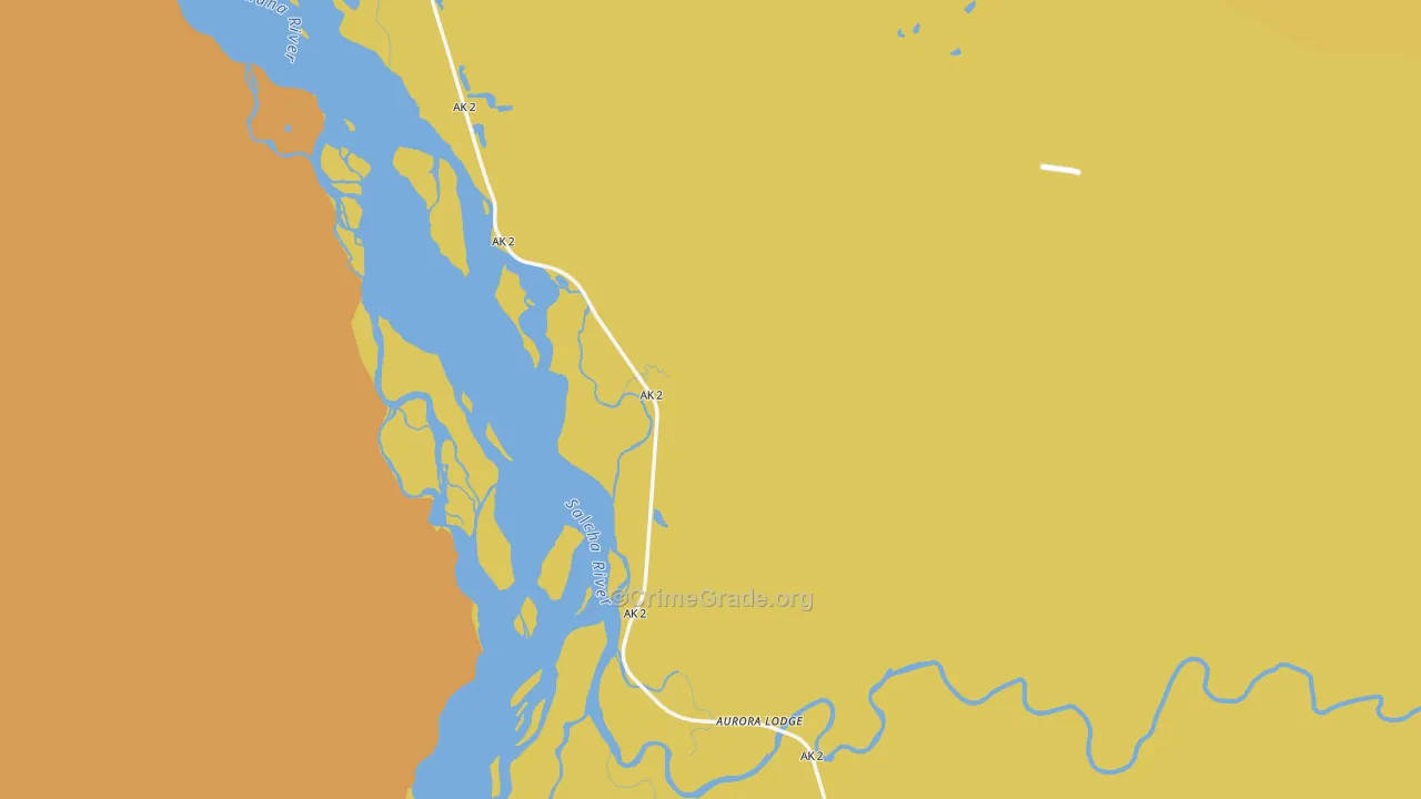 99714, AK Map of Theft Rates