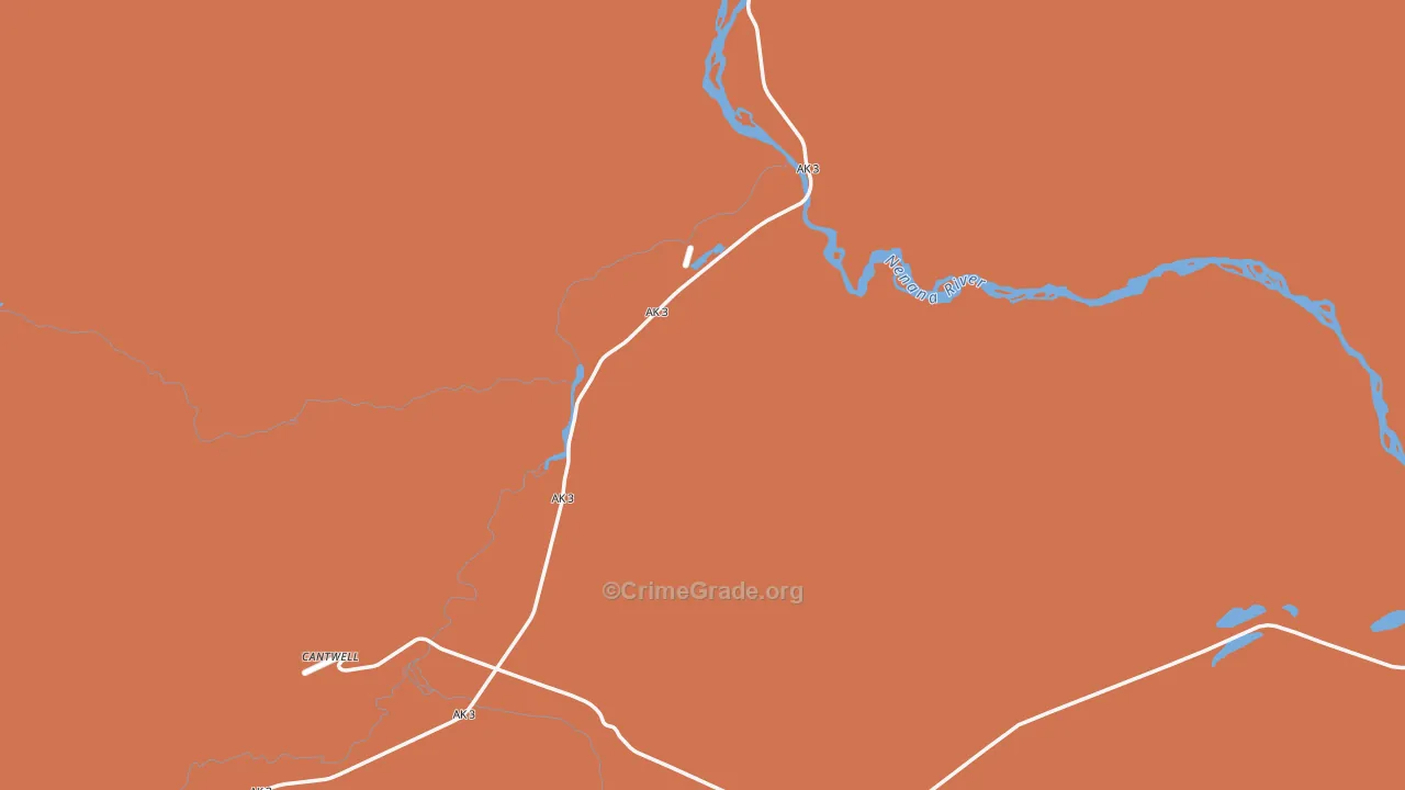 99729, AK Map of Theft Rates