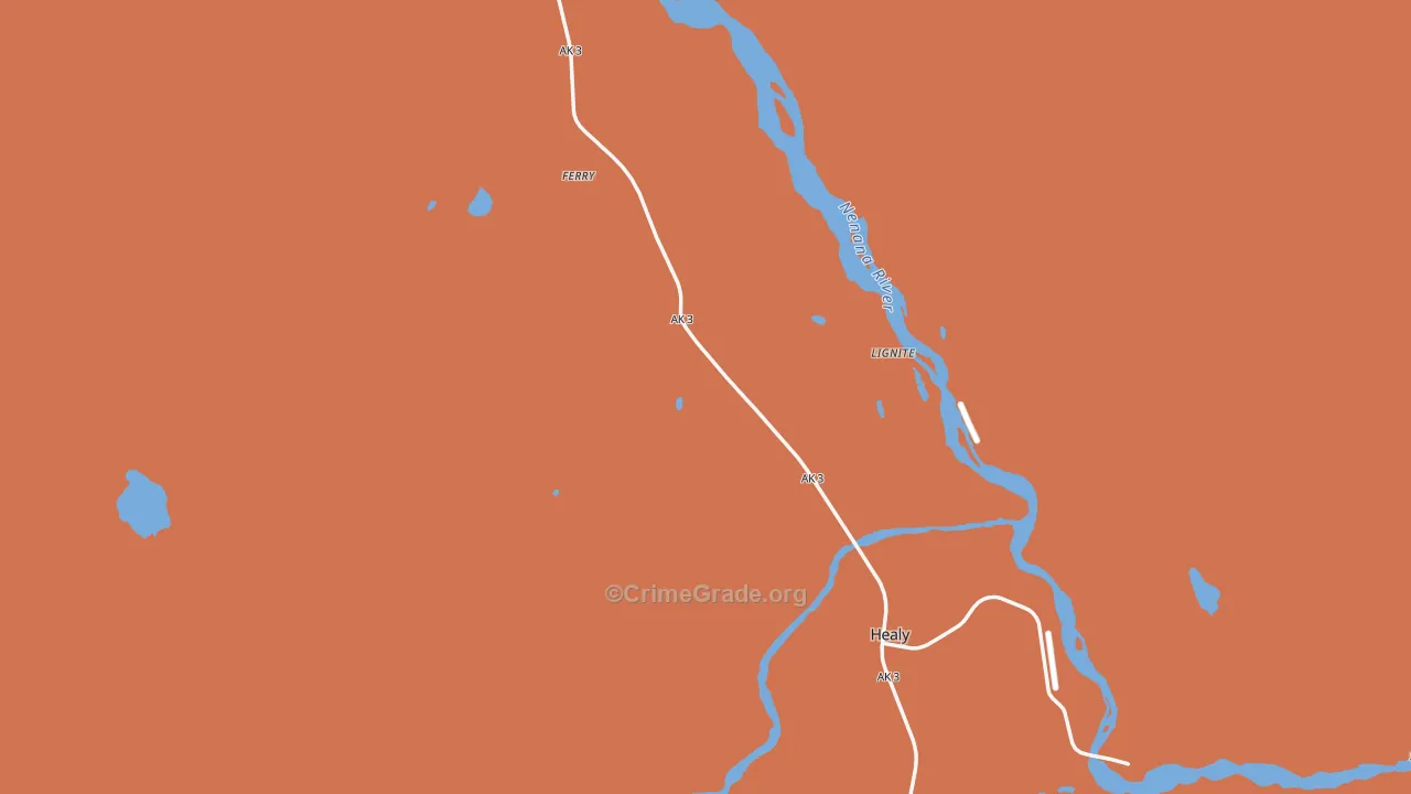 99743, AK Map of Theft Rates