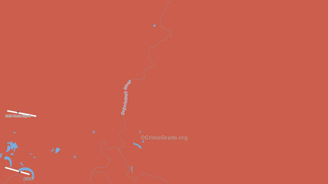 99751, AK Map of Theft Rates