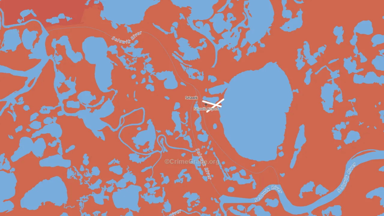99770, AK Map of Theft Rates