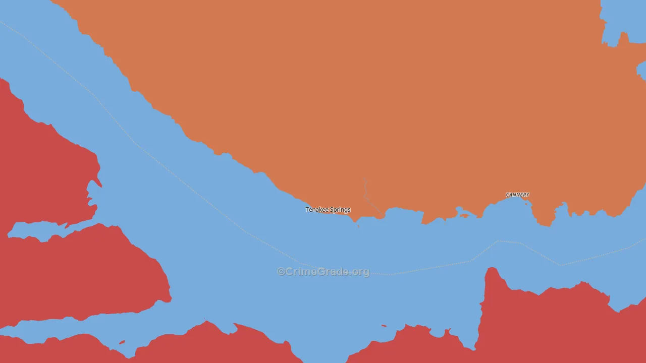 99841, AK Map of Theft Rates