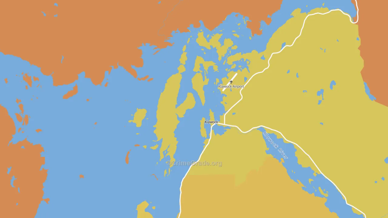 99921, AK Map of Theft Rates