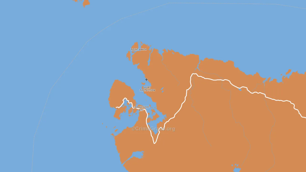 99927, AK Map of Theft Rates