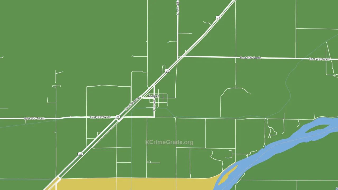 Acequia, ID Map of Theft Rates