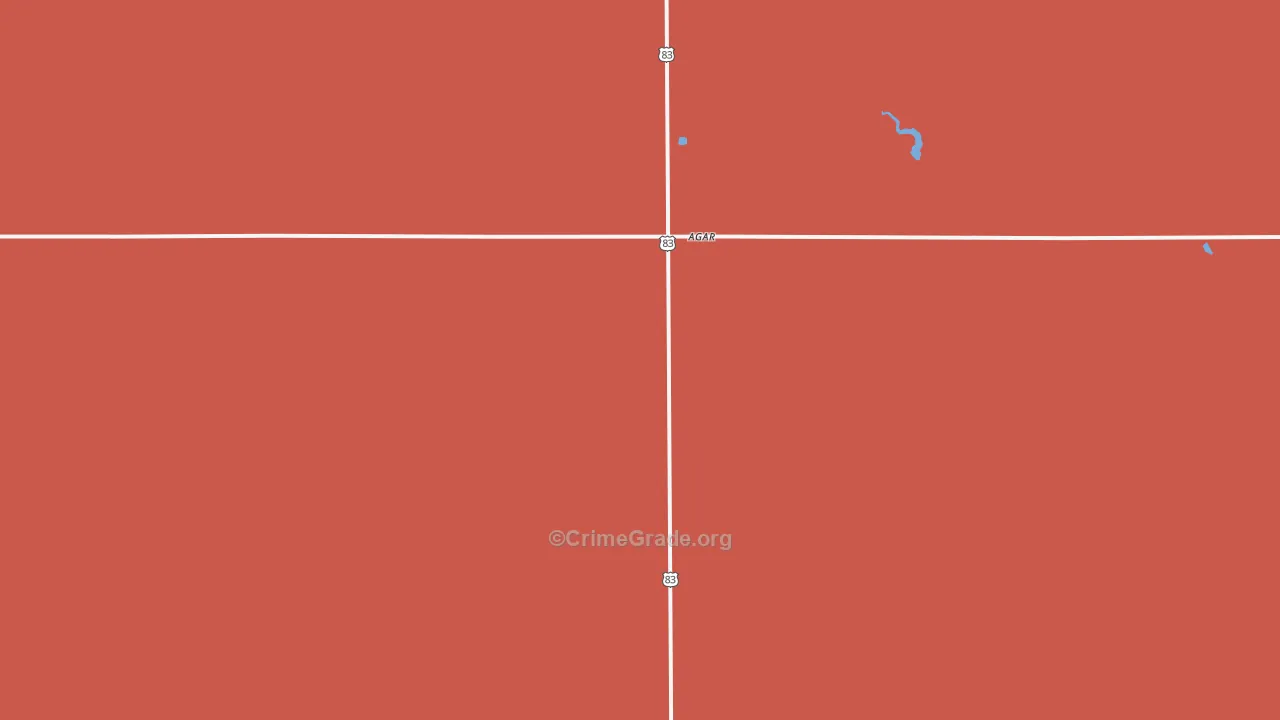 Agar, SD Map of Theft Rates