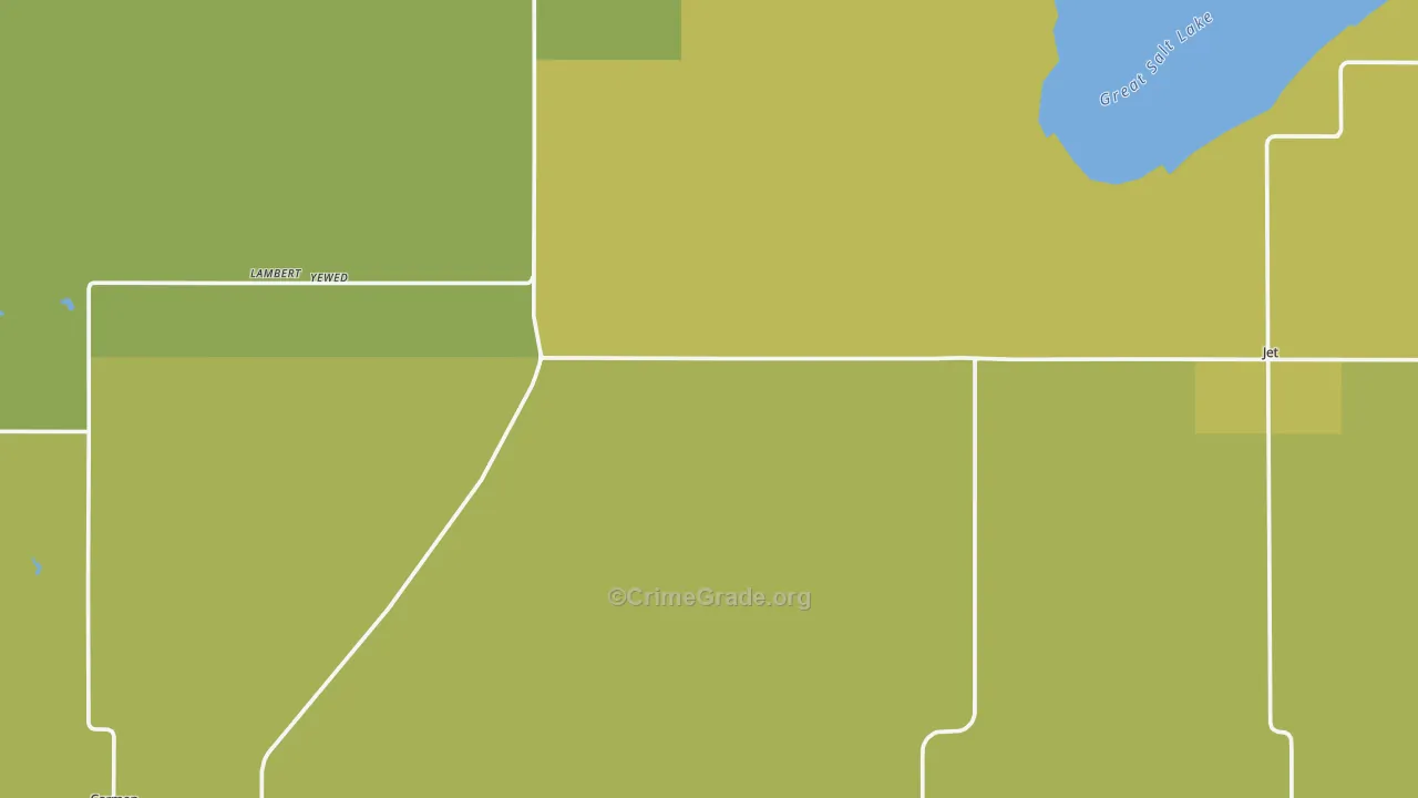 Alfalfa County, OK Map of Theft Rates