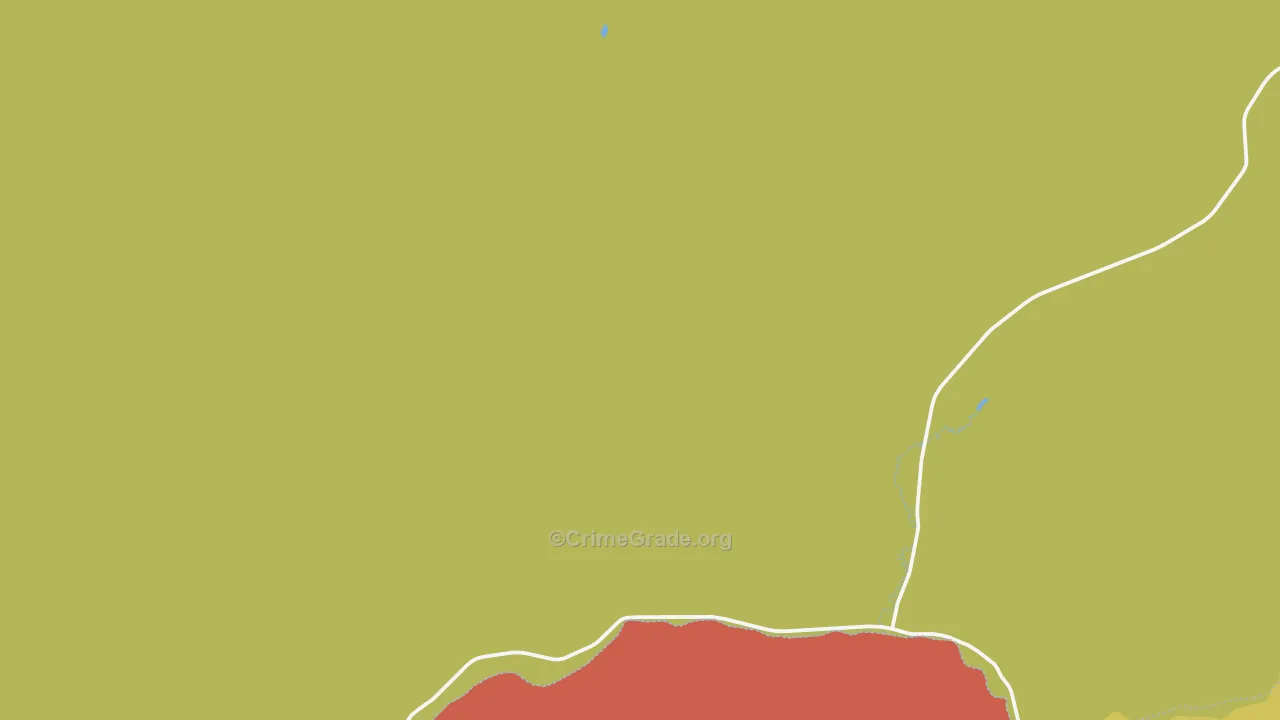 Anaconda-Deer Lodge County, MT Map of Theft Rates
