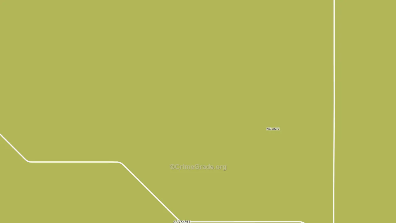 Arickaree, CO Map of Theft Rates
