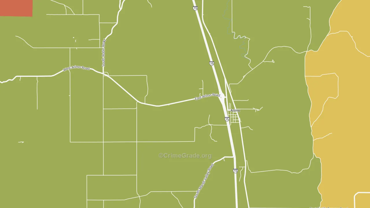 Arimo, ID Map of Theft Rates